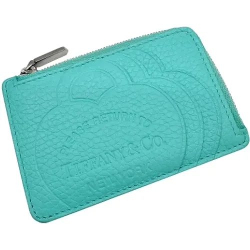 Pre-owned Leather wallets , female, Sizes: ONE SIZE - Tiffany & Co. Pre-owned - Modalova