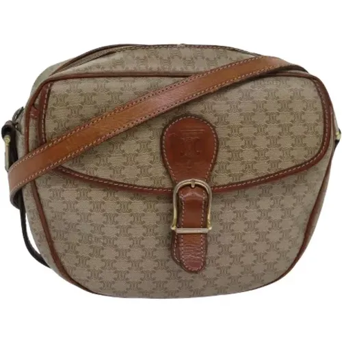 Pre-owned Canvas celine-bags , female, Sizes: ONE SIZE - Celine Vintage - Modalova