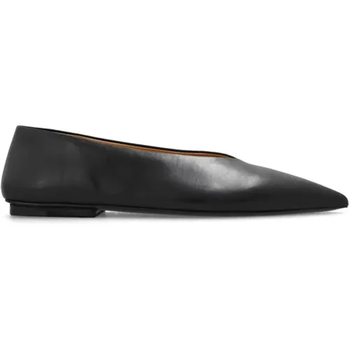 Leather ballet flats , female, Sizes: 4 UK, 5 UK, 3 UK - Marsell - Modalova