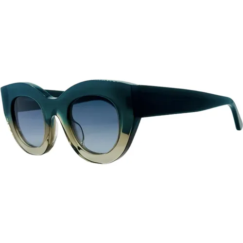 Retrofuturistic Cat Eye Sunglasses , female, Sizes: ONE SIZE - Thierry Lasry - Modalova