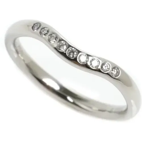 Pre-owned Platinum rings , female, Sizes: ONE SIZE - Tiffany & Co. Pre-owned - Modalova