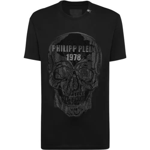 T-Shirts , Herren, Größe: M - Philipp Plein - Modalova