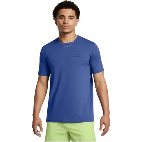 Herren T-Shirt Klassische Passform , Herren, Größe: L - Under Armour - Modalova