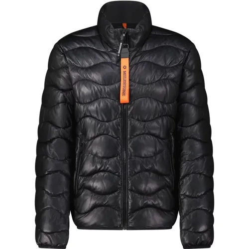 Stylische Lederjacke Roger , Herren, Größe: XL - Milestone - Modalova