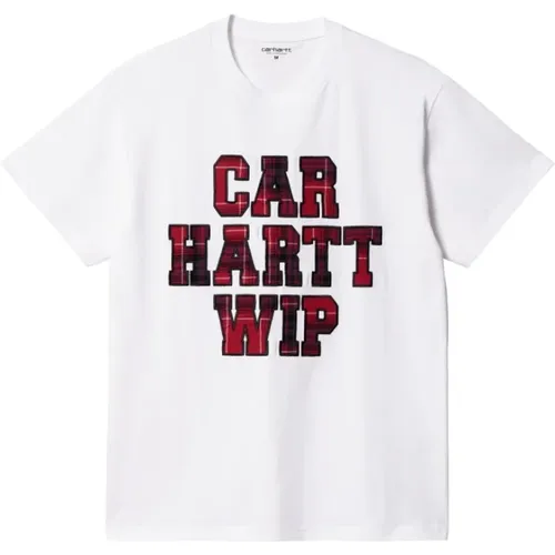 Lässiges Baumwoll-T-Shirt , Herren, Größe: M - Carhartt WIP - Modalova