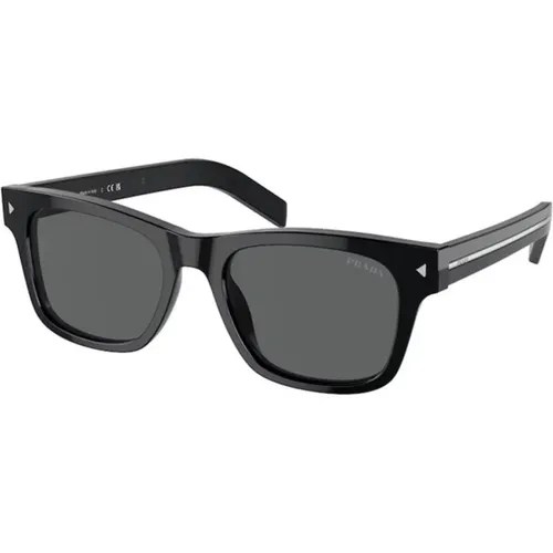 Frame with Dark Gray Lenses , unisex, Sizes: 51 MM - Prada - Modalova