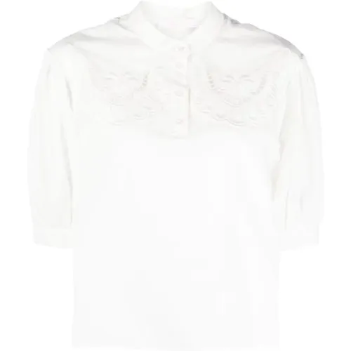 Short sleeve shirt , female, Sizes: S, XS, M - See by Chloé - Modalova