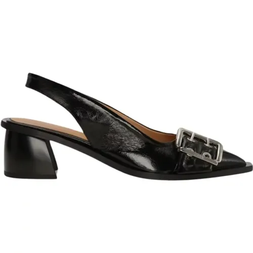 Pumps , female, Sizes: 6 UK, 7 UK, 5 UK, 3 UK, 4 UK - Ganni - Modalova