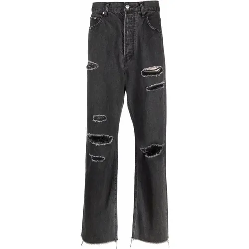 Distressed Cotton Jeans , male, Sizes: W30 - Ambush - Modalova