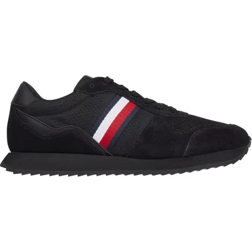 Sneakers - Runner Evo Mix , male, Sizes: 8 UK, 7 UK - Tommy Hilfiger - Modalova