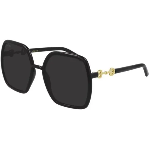 Stylish Sunglasses with Indeterminado Frame , female, Sizes: 55 MM - Gucci - Modalova