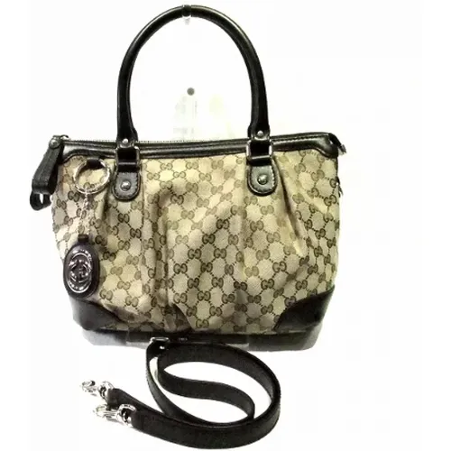 Pre-owned Canvas handbags , female, Sizes: ONE SIZE - Gucci Vintage - Modalova