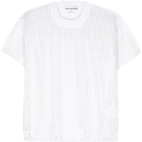 Panelled Design T-shirts and Polos , female, Sizes: S - Junya Watanabe - Modalova