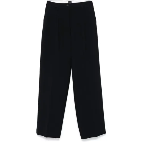 Pleated Trousers with Front Detailing , female, Sizes: 2XS, M, S - Paul Smith - Modalova