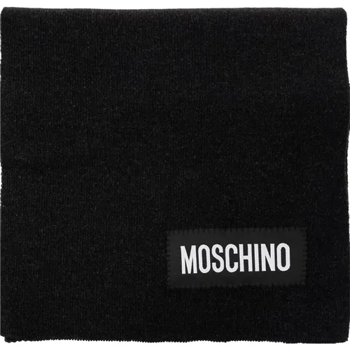 Schal mit Logo Moschino - Moschino - Modalova