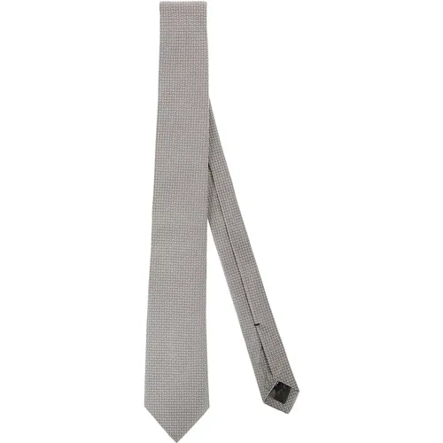 Hand-Sewn Tailored Tie , male, Sizes: ONE SIZE - Errico Formicola - Modalova