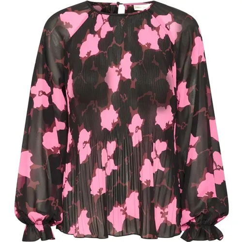 Feminine Bluse mit Cut Out Flower - InWear - Modalova