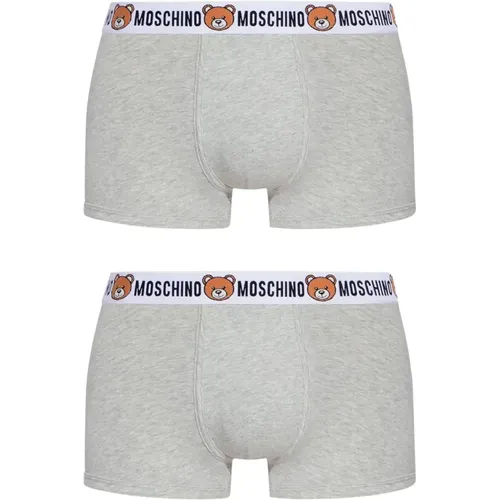 Boxers 2-pack , male, Sizes: XL, XS - Moschino - Modalova