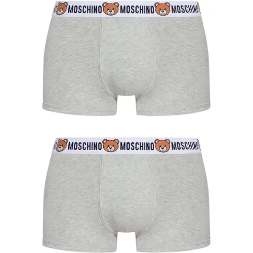 Boxershorts 2er-Pack , Herren, Größe: XL - Moschino - Modalova