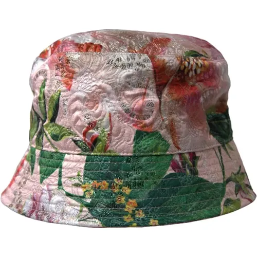 Floral Jacquard Bucket Cap - Dolce & Gabbana - Modalova