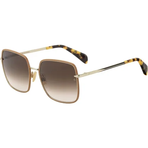 Stylish Sunglasses Rnb1032/S , female, Sizes: 58 MM - Rag & Bone - Modalova