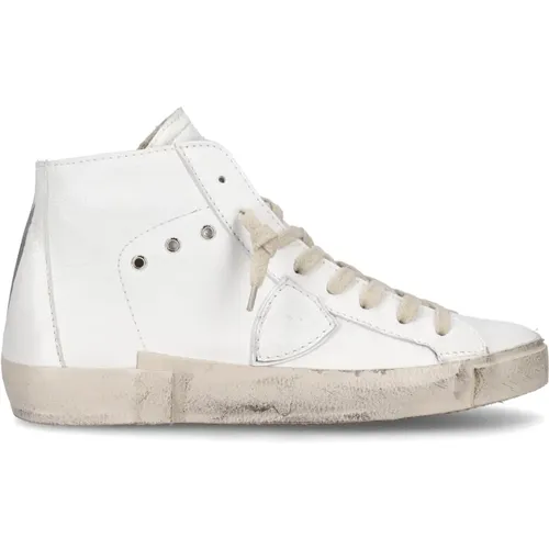 Vintage High Top Sneaker , Herren, Größe: 40 EU - Philippe Model - Modalova