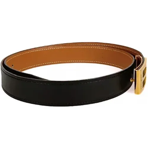 Pre-owned Leather belts , female, Sizes: ONE SIZE - Hermès Vintage - Modalova