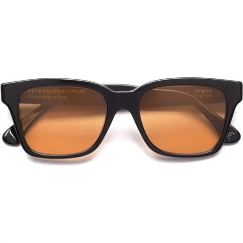 Verfeinerte große Sonnenbrille , unisex, Größe: 52 MM - Retrosuperfuture - Modalova