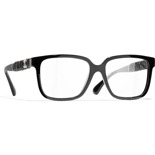 Schwarze Optische Brille, Stilvoll und Vielseitig - Chanel - Modalova