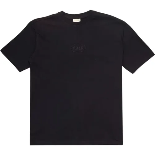 Schwarzes Logo T-Shirt - Walk in Paris - Modalova
