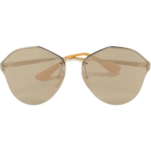 Pre-owned Acetate sunglasses , female, Sizes: ONE SIZE - Prada Vintage - Modalova