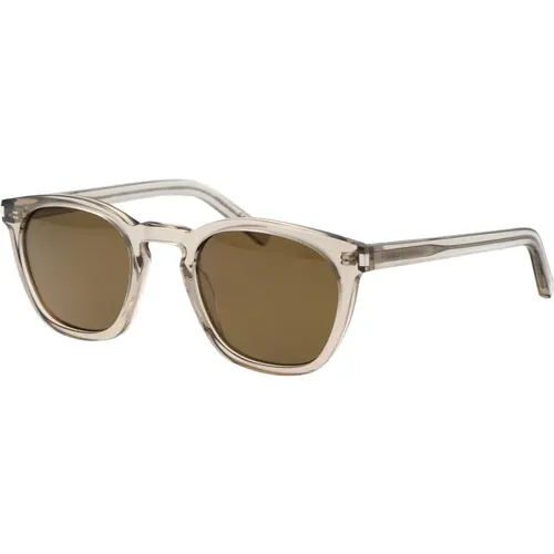 Retro Style Sunglasses SL 28 , unisex, Sizes: 49 MM - Saint Laurent - Modalova
