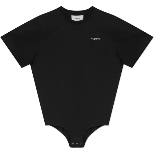 Bodysuit mit Logo , Damen, Größe: L - Coperni - Modalova