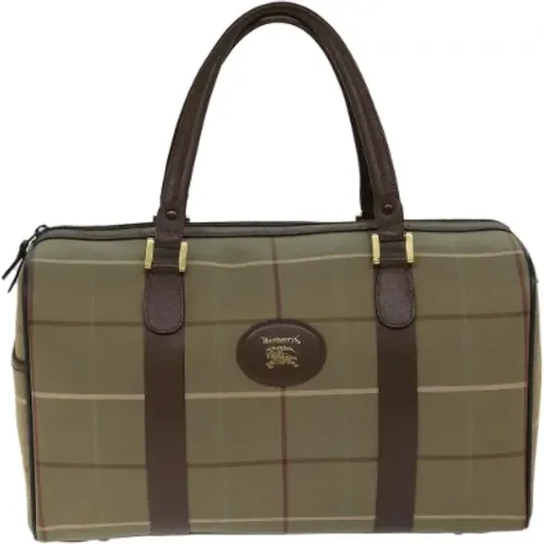 Pre-owned Canvas travel-bags , female, Sizes: ONE SIZE - Burberry Vintage - Modalova