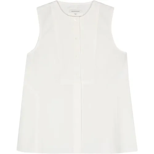 Chic Bib Top , female, Sizes: S - Maison Kitsuné - Modalova