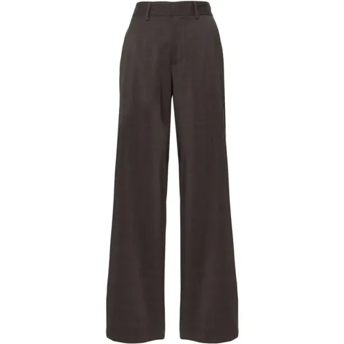 Wool Blend Lillie Trousers , female, Sizes: S, XS, L, M - P.a.r.o.s.h. - Modalova