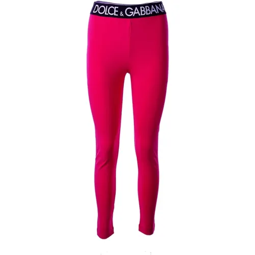 Leggings , Damen, Größe: XL - Dolce & Gabbana - Modalova
