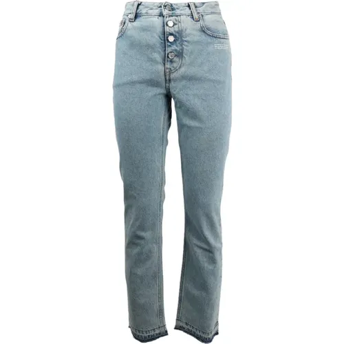 Jeans , female, Sizes: W27 - Off White - Modalova