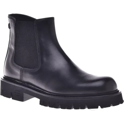 Ankle boots in leather , Herren, Größe: 40 EU - Baldinini - Modalova