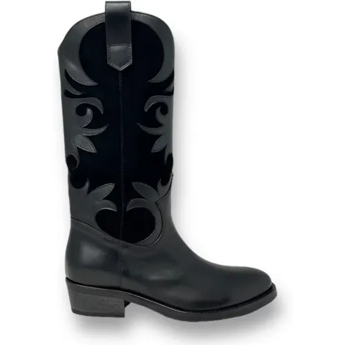 Venice Ankle Boots , female, Sizes: 4 UK, 5 1/2 UK, 5 UK, 3 UK, 4 1/2 UK, 3 1/2 UK - Via Roma 15 - Modalova