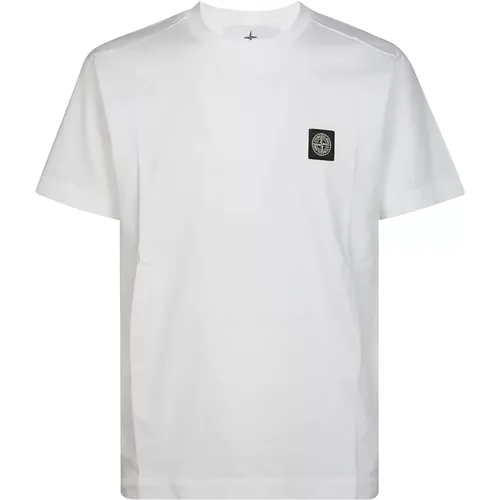 Logo Tee Shirt Casual Fashion , male, Sizes: L, 2XL, XL, M - Stone Island - Modalova