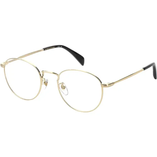 Goldene Sonnenbrille - DB 1015,Db 1015 Sunglasses in Gold Black - Eyewear by David Beckham - Modalova