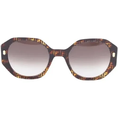 Pre-owned Plastic sunglasses , female, Sizes: ONE SIZE - Fendi Vintage - Modalova