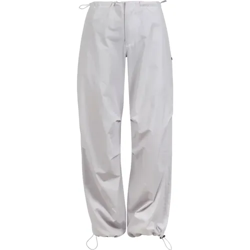 Straight Leg Trousers in Canvas , female, Sizes: XS, S - Ottod'Ame - Modalova