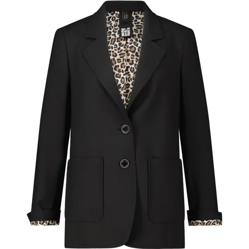 Animal-Print Blazer Stylisches Trendy Design - Marc Cain - Modalova