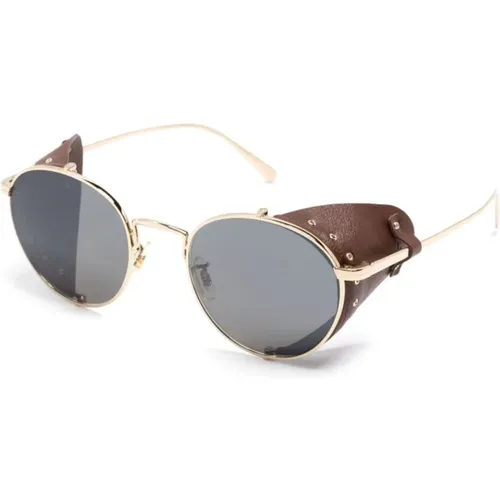 Gold Sungles with Original Accessories , female, Sizes: 50 MM - Oliver Peoples - Modalova