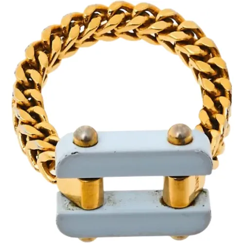 Pre-owned Plastic rings , female, Sizes: ONE SIZE - Fendi Vintage - Modalova