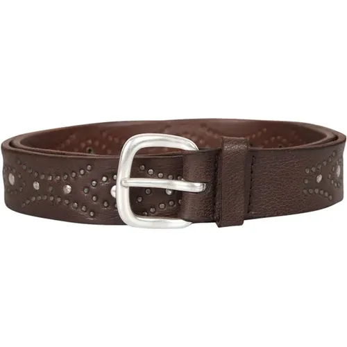 Buckle fastening Belt , male, Sizes: 105 CM, 110 CM - Orciani - Modalova