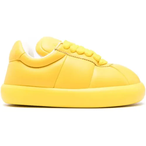 Sneakers with Oversize Tongue , male, Sizes: 6 UK, 8 UK, 7 UK, 9 UK - Marni - Modalova