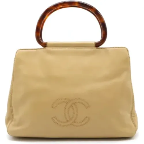 Pre-owned Leather chanel-bags , female, Sizes: ONE SIZE - Chanel Vintage - Modalova